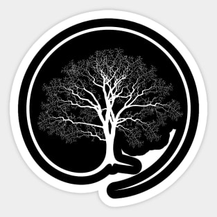 Tree style Sticker